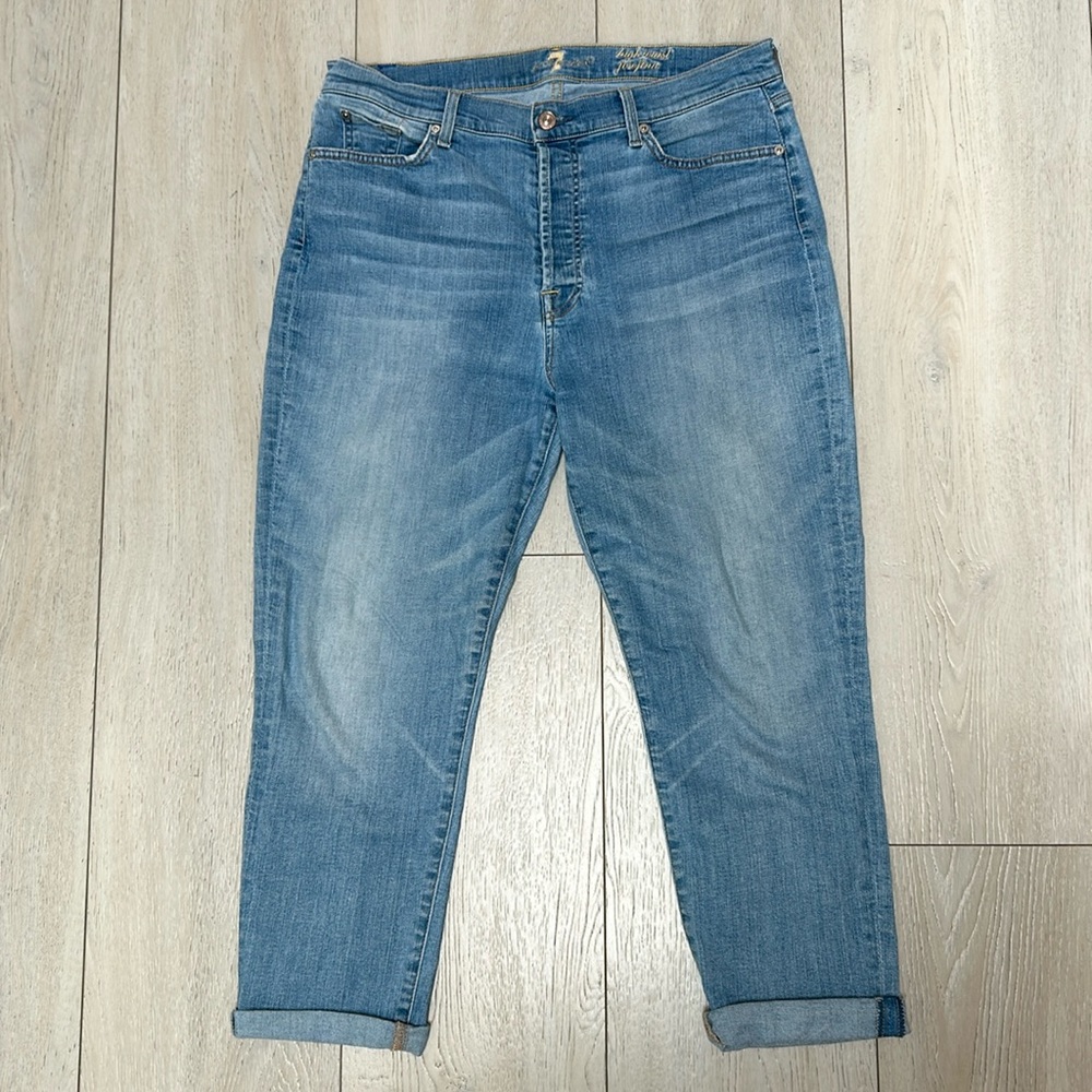 7 for all mankind high waist josefina